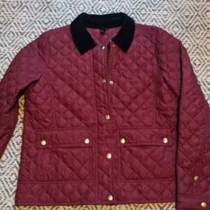 J Crew quilted barn jacket